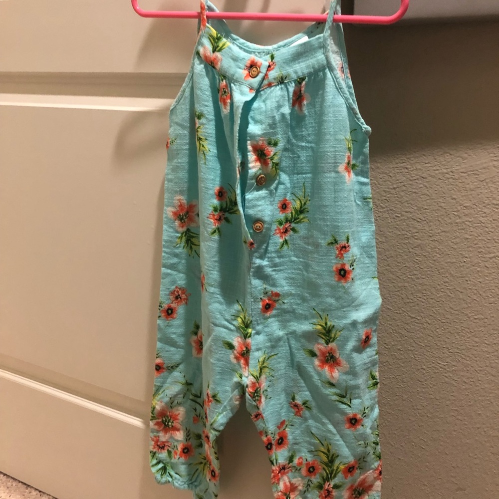 Light blue floral jumper